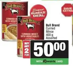 Spar Bull Brand Curried Mince offer