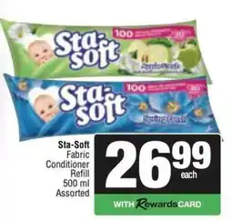Spar STA-SOFT FABRIC CONDITIONER REFILL offer