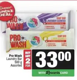Spar Pro Wash Laundry Bar offer