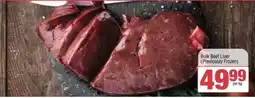 Spar Bulk Beef Liver offer