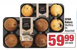 Spar SPAR Bakery Muffins offer