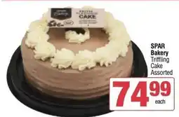 Spar SPAR Bakery Trifling Cake Assorted offer