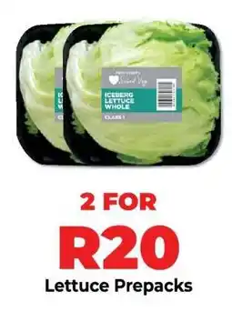 Food Lover's Market Lettuce Prepacks offer