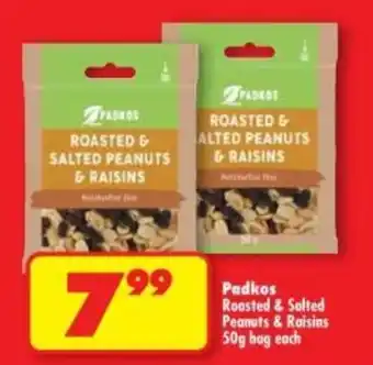 Padkos Roasted & Salted Peanuts & Raisins