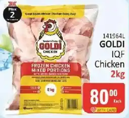 KitKat Cash and Carry GOLDI Chicken IQF Chicken offer