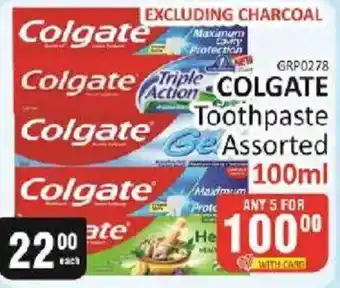 Colgate Toothpaste Assorted