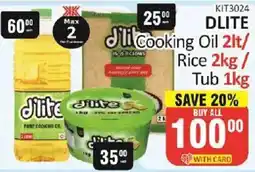 KitKat Cash and Carry D'lite Cooking Oil/ Rice/ Tub offer
