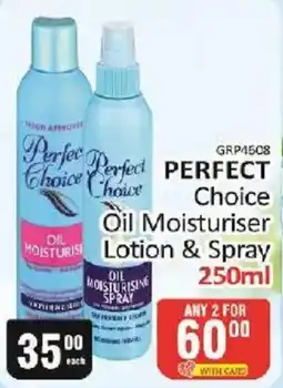 KitKat Cash and Carry Perfect Choice Oil Moisturiser Lotion & Spray offer
