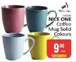 KitKat Cash and Carry Nice One Coffee Mug Solid Colours offer