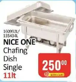 KitKat Cash and Carry NICE ONE Chafing Dish Single offer