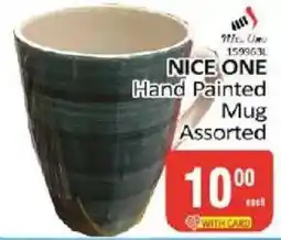 KitKat Cash and Carry Nice One Hand Painted Mug Assorted offer