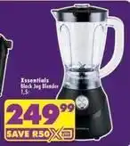 Shoprite Black jug blender offer