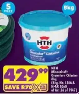 Shoprite HTH Granular Chlorine offer