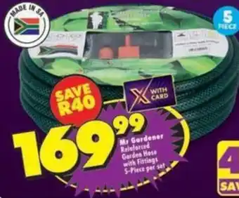 Mr Gardener Reinforced Garden Hose