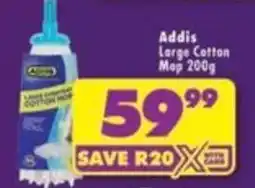 Shoprite Addis Large Cotton Mop offer