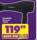 Shoprite Hair dryer 1200w offer