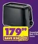 Shoprite Black 2-slice toaster offer