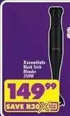 Shoprite Black stick blender 350w offer