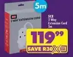 Shoprite 2 way extension cord offer