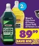 Shoprite Cleen green all purpose cleaner refill offer