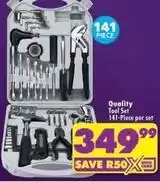 Shoprite Quality tool set offer