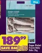 Shoprite Cape point - baby hake offer