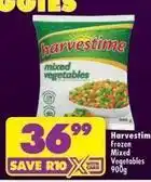 Shoprite Harvestime - frozen mixed vegetables offer