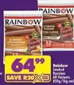 Shoprite Rainbow - smoked russians offer