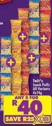 Shoprite Tait's - snack puffs offer