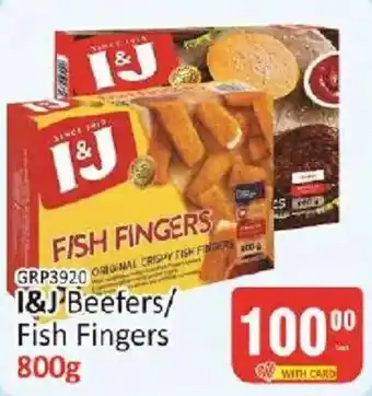 I&J Beefers/Fish Fingers