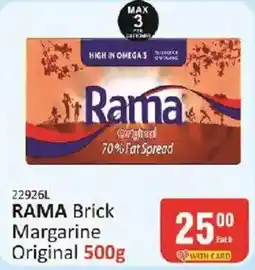 KitKat Cash and Carry RAMA Brick Margarine Original offer