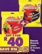 Shoprite Jelly babies & red & black berry jellies offer