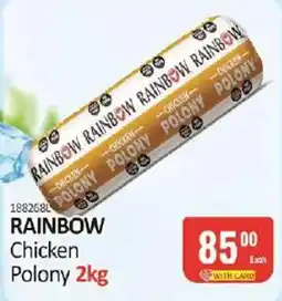 KitKat Cash and Carry RAINBOW Chicken Polony offer