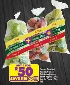 Shoprite Econo - apples or pears offer