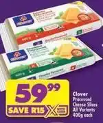 Shoprite Clover - processed cheese slices offer