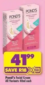 Shoprite Pond's - facial cream offer