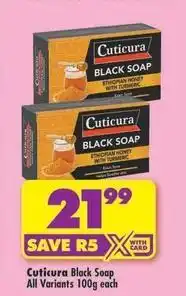 Shoprite Black soap offer