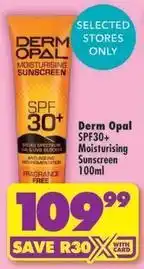Shoprite Moisturising sunscreen offer