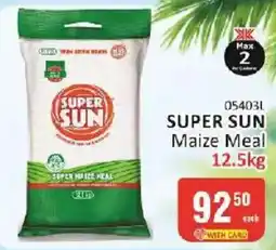 KitKat Cash and Carry SUPER SUN Maize Meal offer