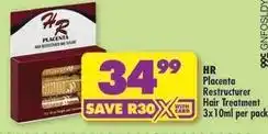 Shoprite Placenta restructurer hair treatment offer