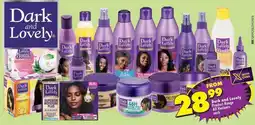 Shoprite Dark and lovely - dark and lovely product range offer