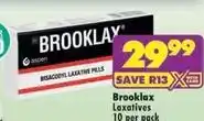 Shoprite Bisacodyl laxative pills offer