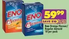 Shoprite Orange flavour/regular antacid offer