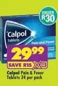 Shoprite Pain & fever tablets offer