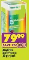Shoprite Multivitamin a-z offer