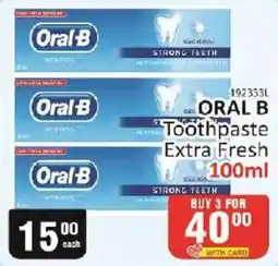 KitKat Cash and Carry Oral-B Toothpaste Extra Fresh offer