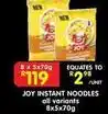 Shoprite Joy - instant noodles offer