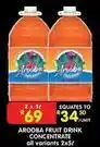 Shoprite Fruit drink concentrate offer
