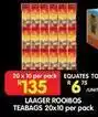 Shoprite Laager - laager rooibos teabags offer