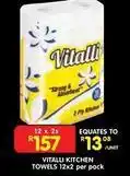 Shoprite Kitchen towels offer